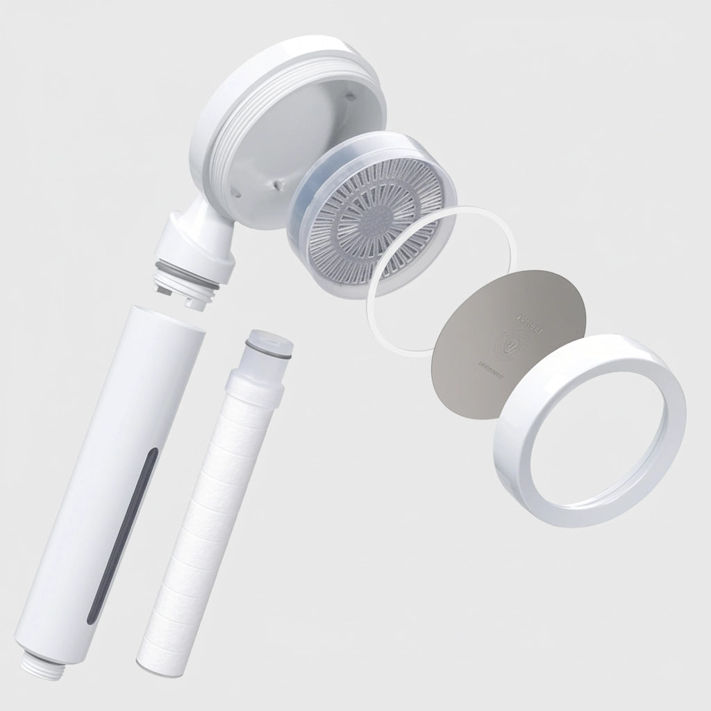 Alopure® - Pommeau de douche filtrant + 3 filtres offerts