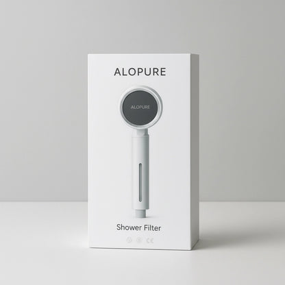 Alopure® - Pommeau de douche filtrant + 3 filtres offerts
