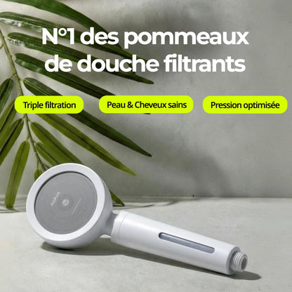 Alopure® - Pommeau de douche filtrant + 3 filtres offerts
